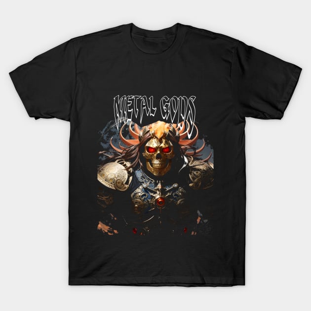 Death Metal T-Shirt by MckinleyArt